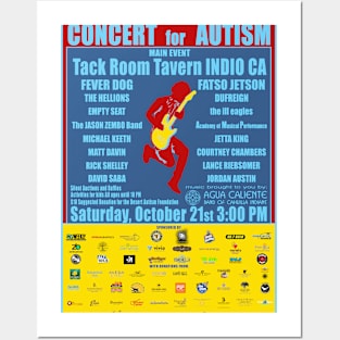 2023 16th Annual Concert for Autism Main Event flyer tshirt Posters and Art
